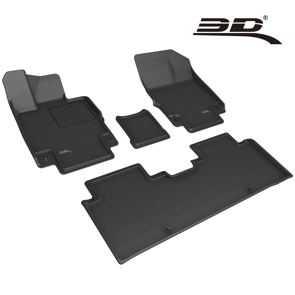 3D 카구 카매트 제네시스 GV60 (JW) (21년-현재) 차량용 고무 TPE 자동차 매트3D